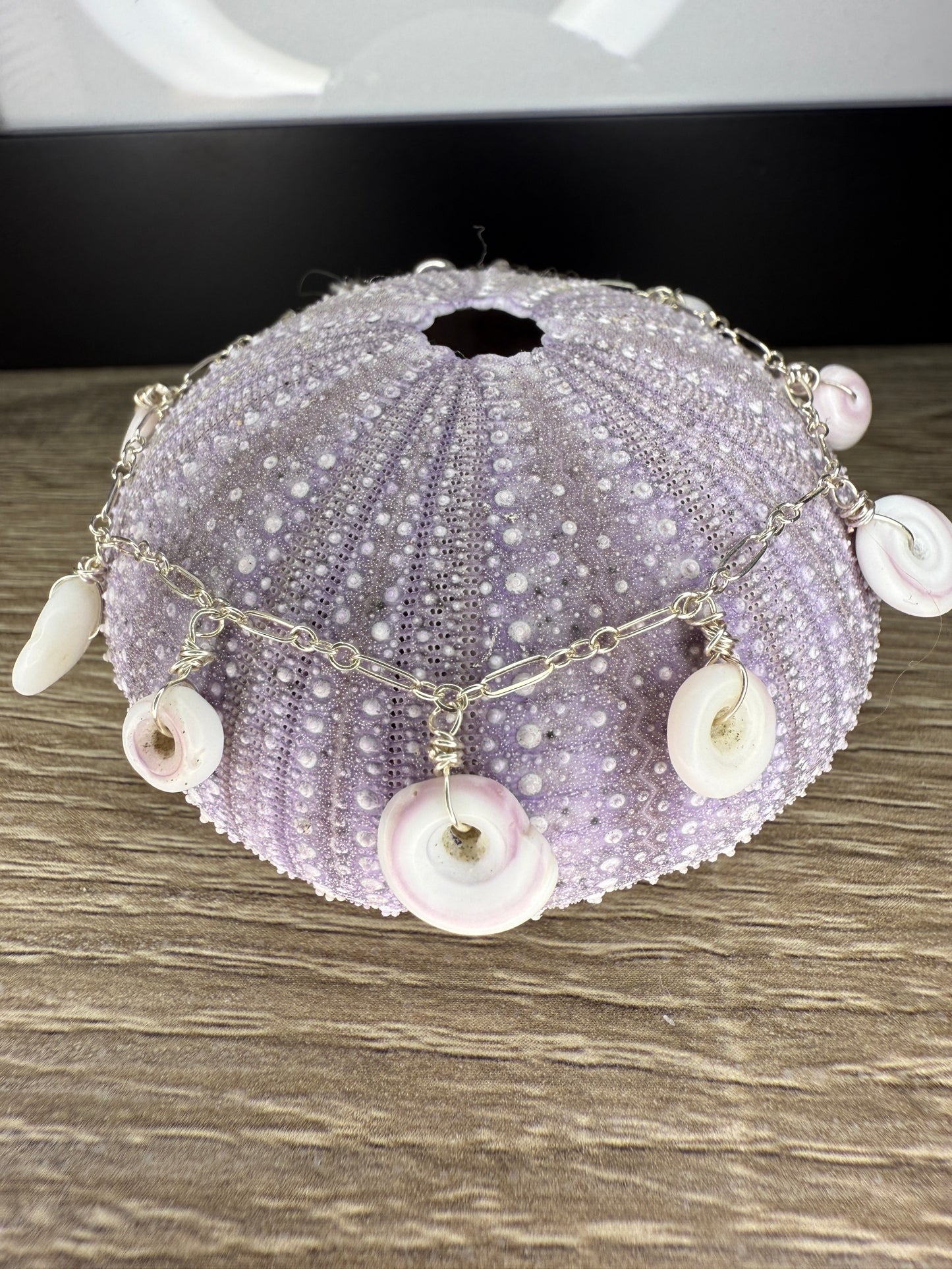 Puka Shell Charm Bracelet